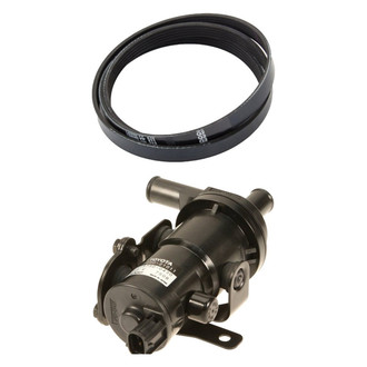 Genuine® - Engine Coolant Auxiliary Water Pump and Serpentine Belt Kit