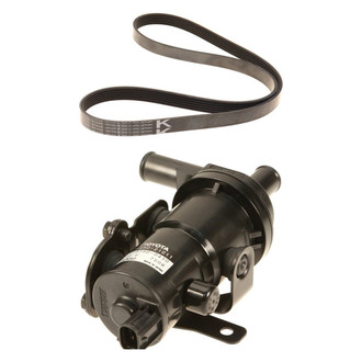 Genuine® - Engine Coolant Auxiliary Water Pump and Drive Belt Kit