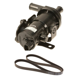 Genuine® - Engine Coolant Auxiliary Water Pump and Drive Belt Kit