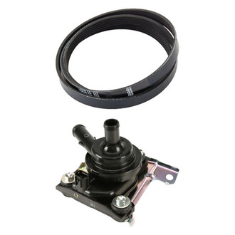 Genuine® - Drive Motor Inverter Cooler Water Pump and Serpentine Belt Kit