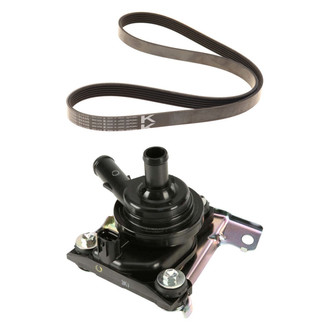 Genuine® - Drive Motor Inverter Cooler Water Pump and Drive Belt Kit