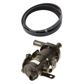 Genuine® - Engine Coolant Auxiliary Water Pump and Serpentine Belt Kit