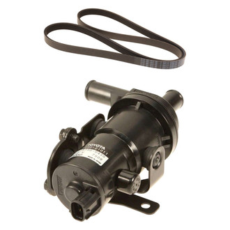 Genuine® - Engine Coolant Auxiliary Water Pump and Drive Belt Kit