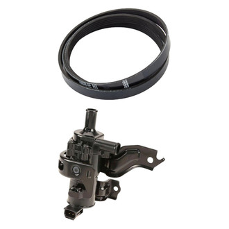 Genuine® - Engine Coolant Auxiliary Water Pump and Serpentine Belt Kit
