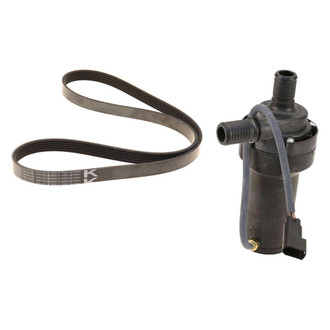 Genuine® - Engine Coolant Auxiliary Water Pump and Drive Belt Kit