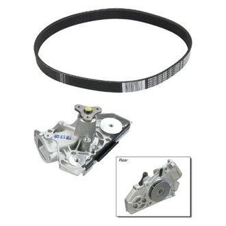Genuine® - Engine Coolant Water Pump and Serpentine Belt Kit
