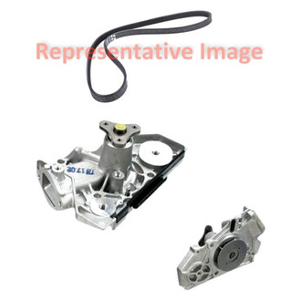Genuine® - Engine Coolant Water Pump and Serpentine Belt Kit
