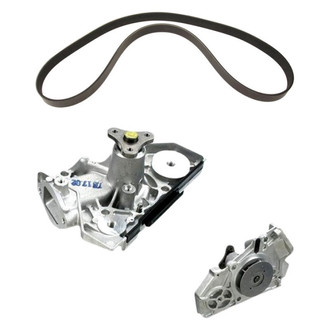 Genuine® - Engine Coolant Water Pump and Serpentine Belt Kit