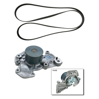Genuine® - Engine Coolant Water Pump and Serpentine Belt Kit