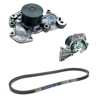 Genuine® - Engine Coolant Water Pump and Accessory Drive Belt Kit