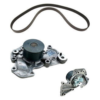 Genuine® - Engine Coolant Water Pump and Serpentine Belt Kit