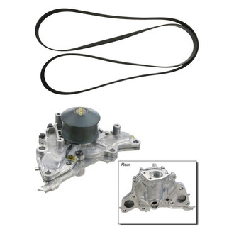 Genuine® - Engine Coolant Water Pump and Serpentine Belt Kit