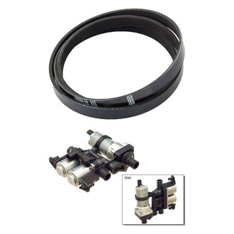 Genuine® - Engine Coolant Auxiliary Water Pump and Serpentine Belt Kit