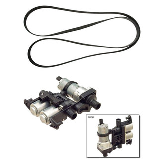 Genuine® - Engine Coolant Auxiliary Water Pump and Serpentine Belt Kit
