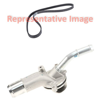 Genuine® - Engine Coolant Water Pump and Serpentine Belt Kit
