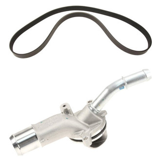 Genuine® - Engine Coolant Water Pump and Serpentine Belt Kit