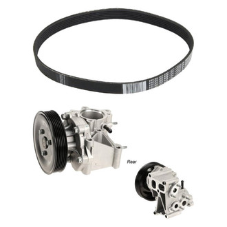 Genuine® - Engine Coolant Water Pump and Serpentine Belt Kit
