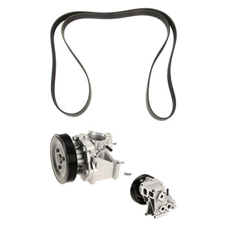 Genuine® - Engine Coolant Water Pump and Serpentine Belt Kit