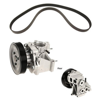 Genuine® - Engine Coolant Water Pump and Serpentine Belt Kit