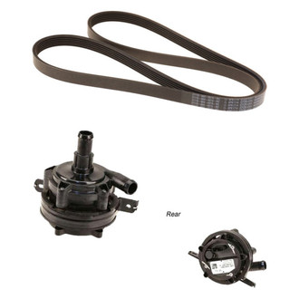 Genuine® - Engine Coolant Auxiliary Water Pump and Drive Belt Kit