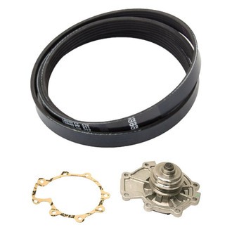 Genuine® - Engine Coolant Water Pump and Serpentine Belt Kit
