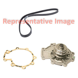 Genuine® - Engine Coolant Water Pump and Serpentine Belt Kit