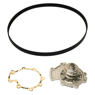 Genuine® - Engine Coolant Water Pump and Drive Belt Kit