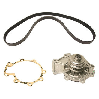 Genuine® - Engine Coolant Water Pump and Serpentine Belt Kit