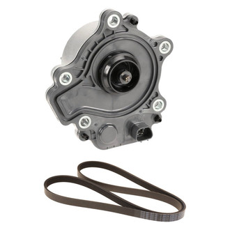 Genuine® - Engine Coolant Water Pump and Drive Belt Kit