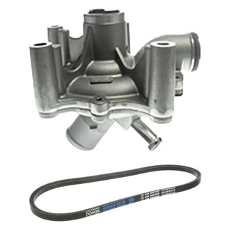 Genuine® - Engine Coolant Water Pump and Accessory Drive Belt Kit