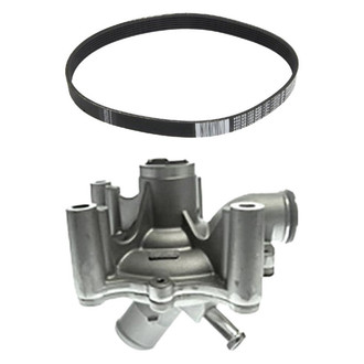 Genuine® - Engine Coolant Water Pump and Serpentine Belt Kit