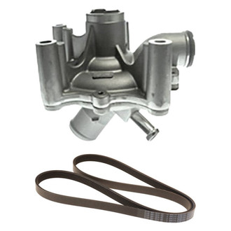 Genuine® - Engine Coolant Water Pump and Drive Belt Kit