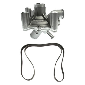 Genuine® - Engine Coolant Water Pump and Serpentine Belt Kit
