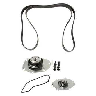 Genuine® - Engine Coolant Water Pump and Serpentine Belt Kit