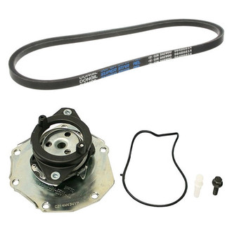 Genuine® - Engine Coolant Water Pump and Accessory Drive Belt Kit