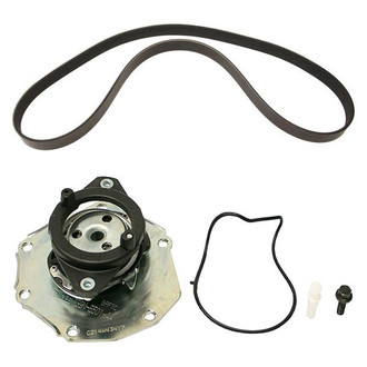 Genuine® - Engine Coolant Water Pump and Serpentine Belt Kit