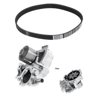 Genuine® - Engine Coolant Water Pump and Serpentine Belt Kit