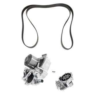 Genuine® - Engine Coolant Water Pump and Serpentine Belt Kit