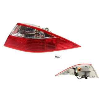 Genuine® - Passenger Side Outer Replacement Tail Light