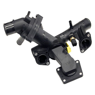 Genuine® - Engine Coolant Thermostat and Housing Assembly