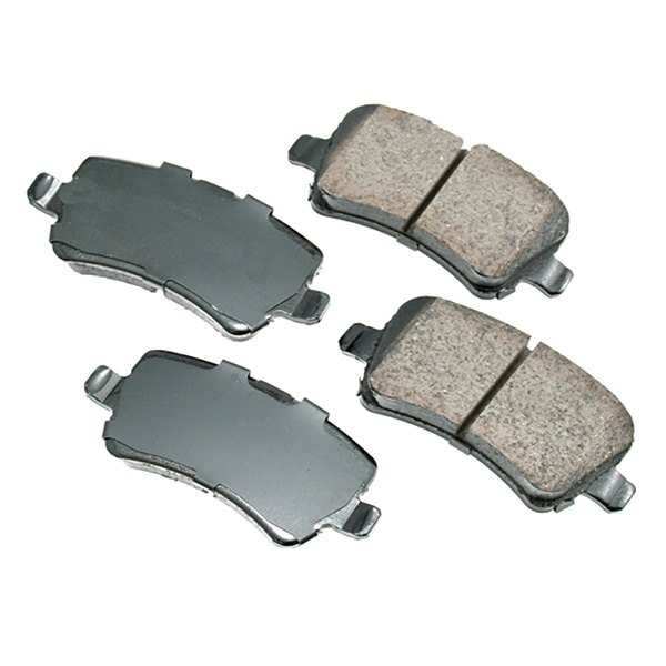 Genuine® LR043285 SemiMetallic Rear Disc Brake Pads