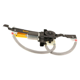Genuine® - Rear Passenger Side Power Window Regulator and Motor Assembly
