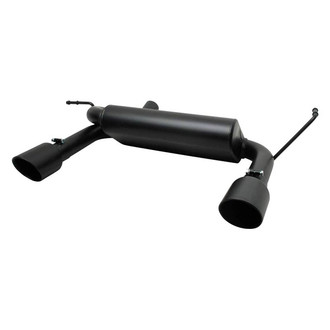 Gibson® - Black Elite™ Aluminized Steel Cat-Back Exhaust System with Split Rear Exit
