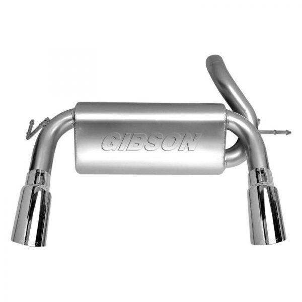 Gibson® - Split Rear™ Aluminized Steel Cat-Back Exhaust System, Jeep Wrangler