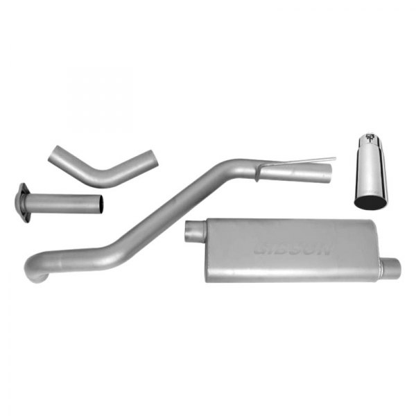 Gibson® - Swept Side™ Aluminized Steel Cat-Back Exhaust System, Jeep Grand Cherokee