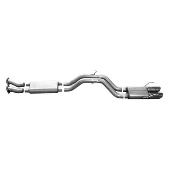 Gibson® - Swept Side™ Aluminized Steel Cat-Back Exhaust System with Dual Rear Exit
