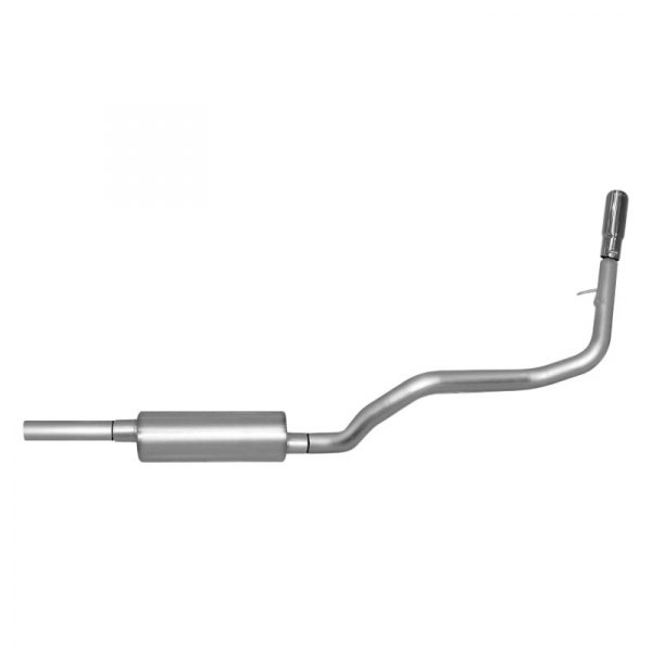 Gibson® - Swept Side™ Aluminized Steel Cat-Back Exhaust System, Toyota Tacoma