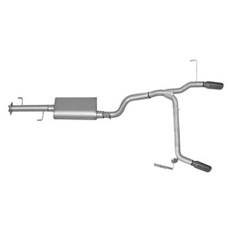 Gibson® - Split Rear™ Aluminized Steel Cat-Back Exhaust System with Split Rear Exit