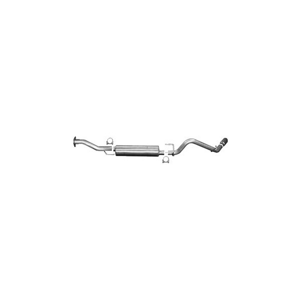 Gibson® - Swept Side™ Aluminized Steel Cat-Back Exhaust System, Toyota Tacoma