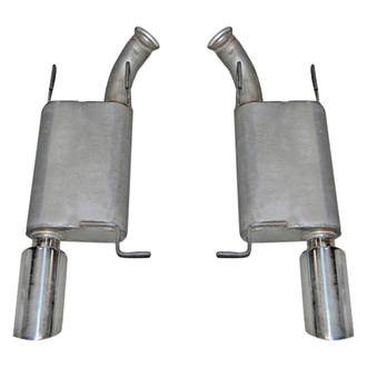 Gibson® - American Muscle Car™ Aluminized Steel Axle-Back Exhaust System with Split Rear Exit